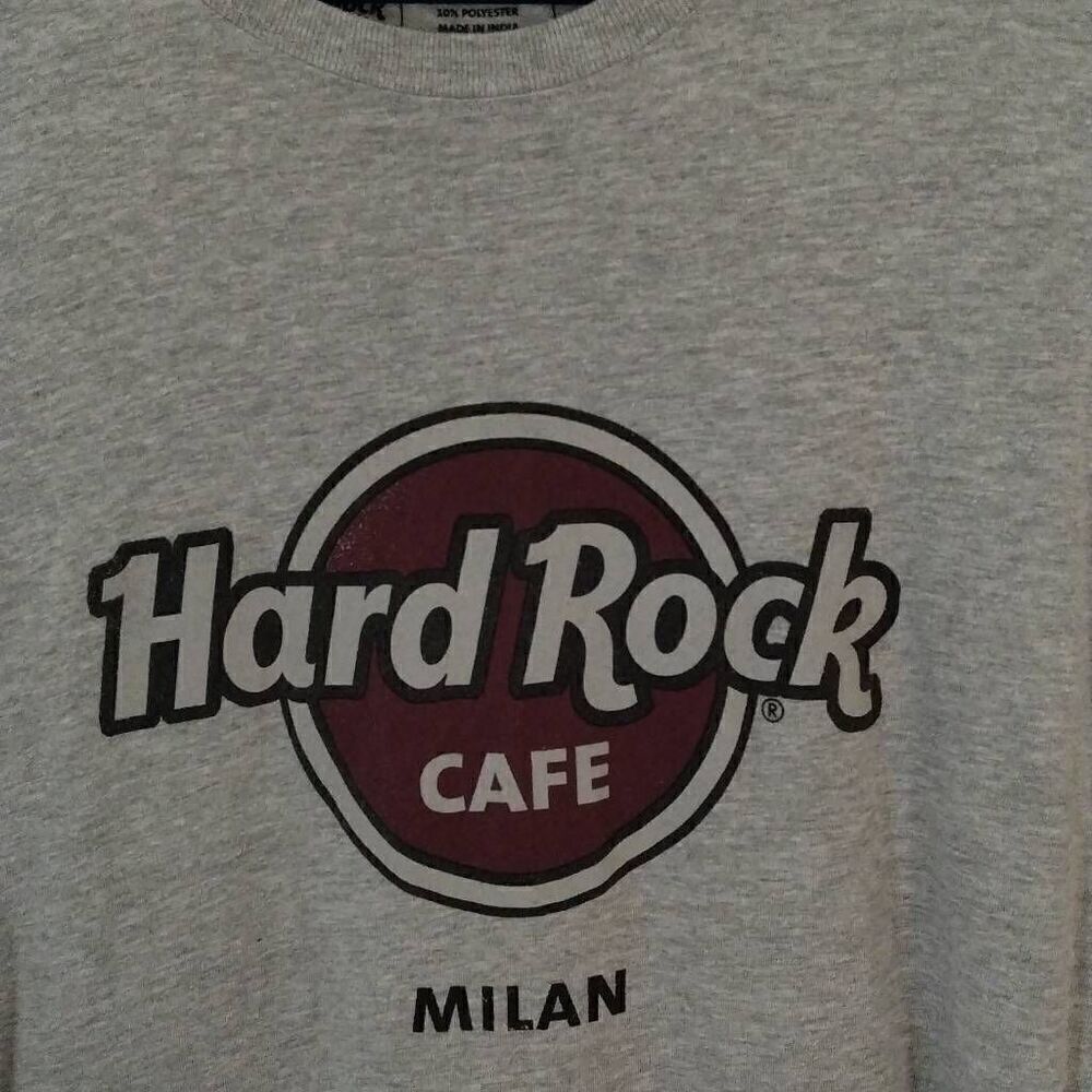 Hard Rock Cafe Milan, Large, Grey and Very Soft